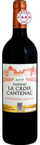Château La Croix Cantenac  St Émilion Grand Cru 2018