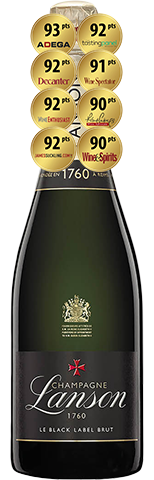 ***PRÉ-VENDA*** Champagne Lanson 1760 Black Label Brut