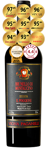 Il Poggione Brunello di Montalcino Riserva Vigna Paganelli 2015