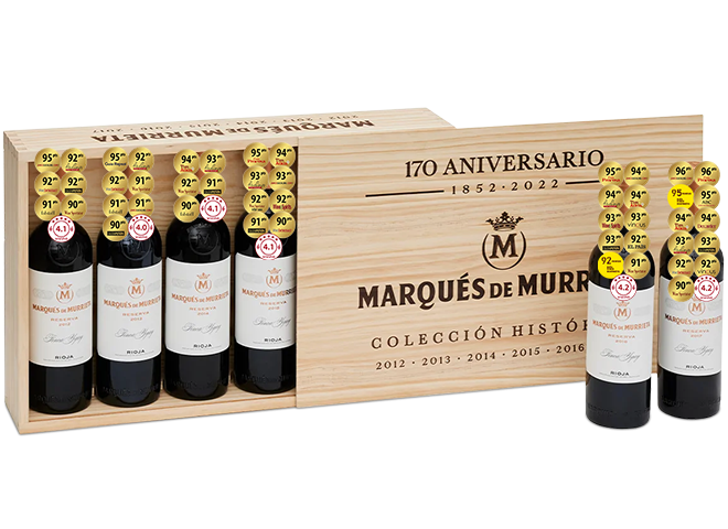 Vertical Marques de Murrieta Colección Histórica (2012 a 2017)