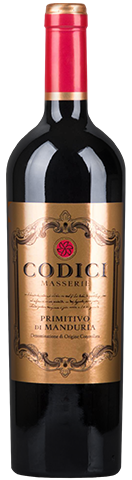 Codici Masserie Primitivo di Manduria 2020