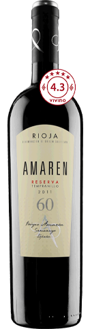 Amaren Tempranillo 60 Rioja Reserva 2011