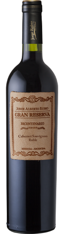 Jorge Rubio Gran Reserva Bicentenario Cabernet Sauvignon 2018