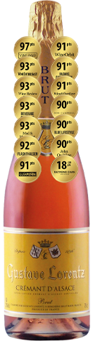 Gustave Lorentz Crémant d'Alsace Rosé