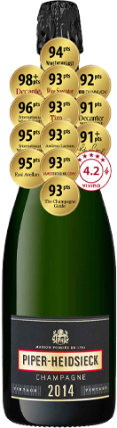 Champagne Piper Heidsieck Milllesime 2014