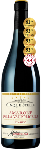 Michelle Castellani Amarone Classico Cinque Stelle 2019