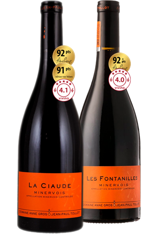 Anne Gros et Jean Paul Tollot Les Fontanilles + La Ciaude