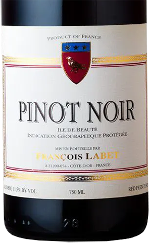 Vinho François Labet Pinot Noir 750 mL