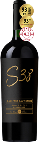 Casa Silva Single Block S38 Cabernet Sauvignon 2016