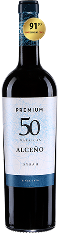 Alceño Syrah Premium 50 Barricas DO Jumilla 2016
