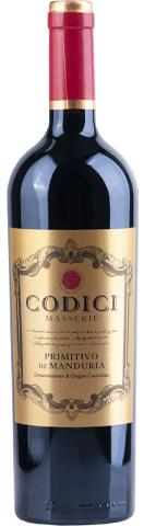 Codici Masserie Primitivo Di Manduria 2021