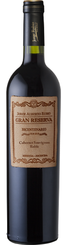 Jorge Rubio Gran Reserva Bicentenario Cabernet Sauvignon 2018