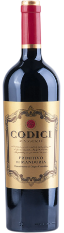 Codici Masserie Primitivo Di Manduria 2023