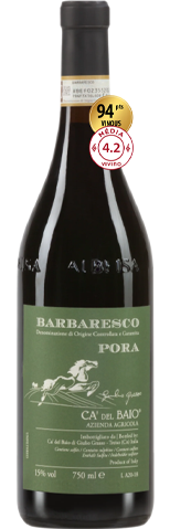 Ca' del Baio Barbaresco Pora 2021